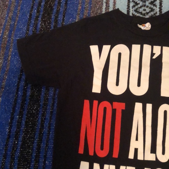 Of Mice & Men You’re Not Alone Anymore Tee Shirt - Picture 7 of 11
